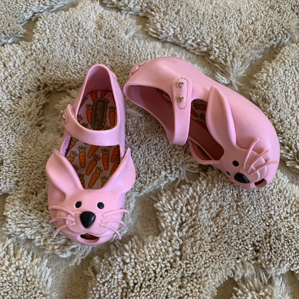 🚫SOLD🚫Mini Melissa Bunny Shoes